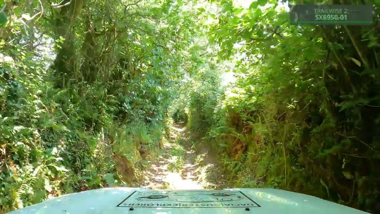 Green Lanes in a Dacia Duster - Near Loddiswell, Devon