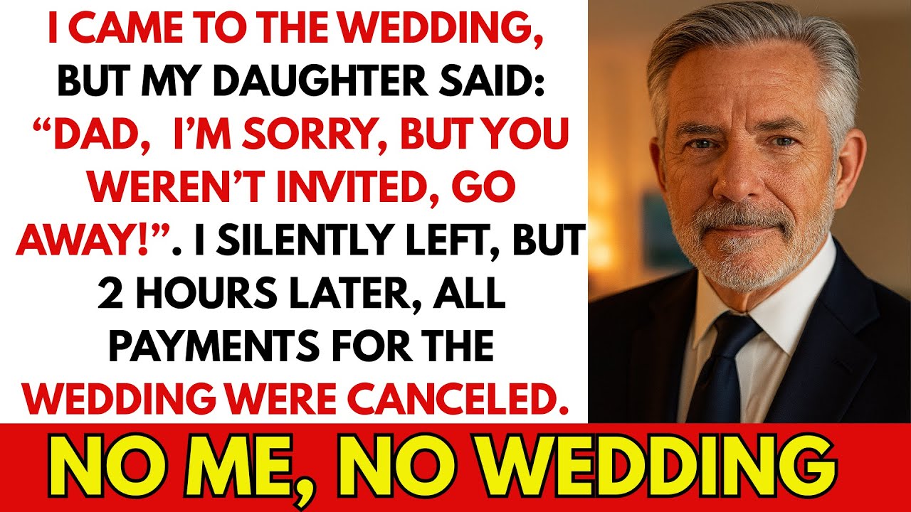 I Came To The Wedding, But My Daughter Said: &ldquo;Dad, You Weren't Invited, Go Away!&rdquo;