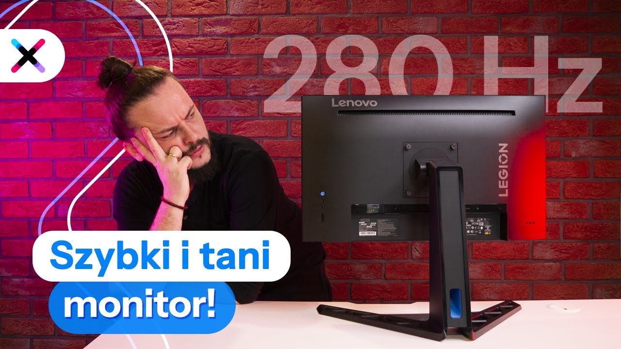 NAJTAŃSZY MONITOR 280 Hz 💲 Recenzja, test Lenovo R25f-30 🖥️