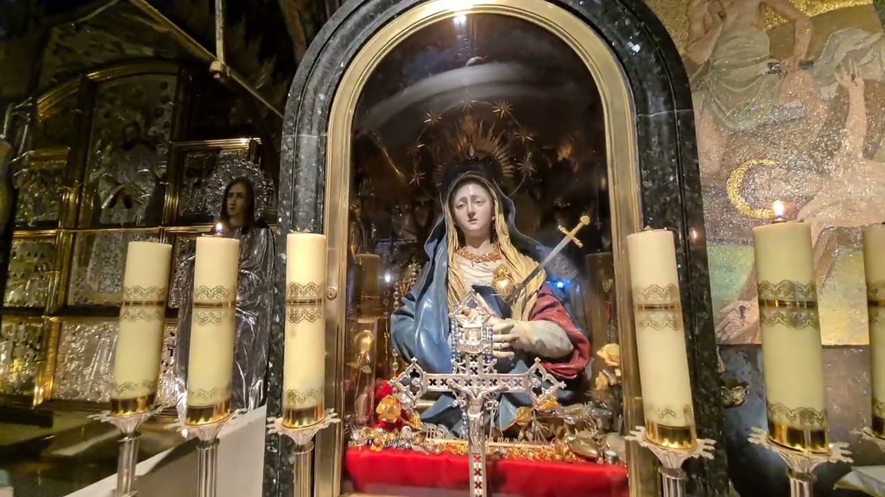 Golgotha (Calvary), Jerusalem - a tour of the site where Jesus was crucified.
