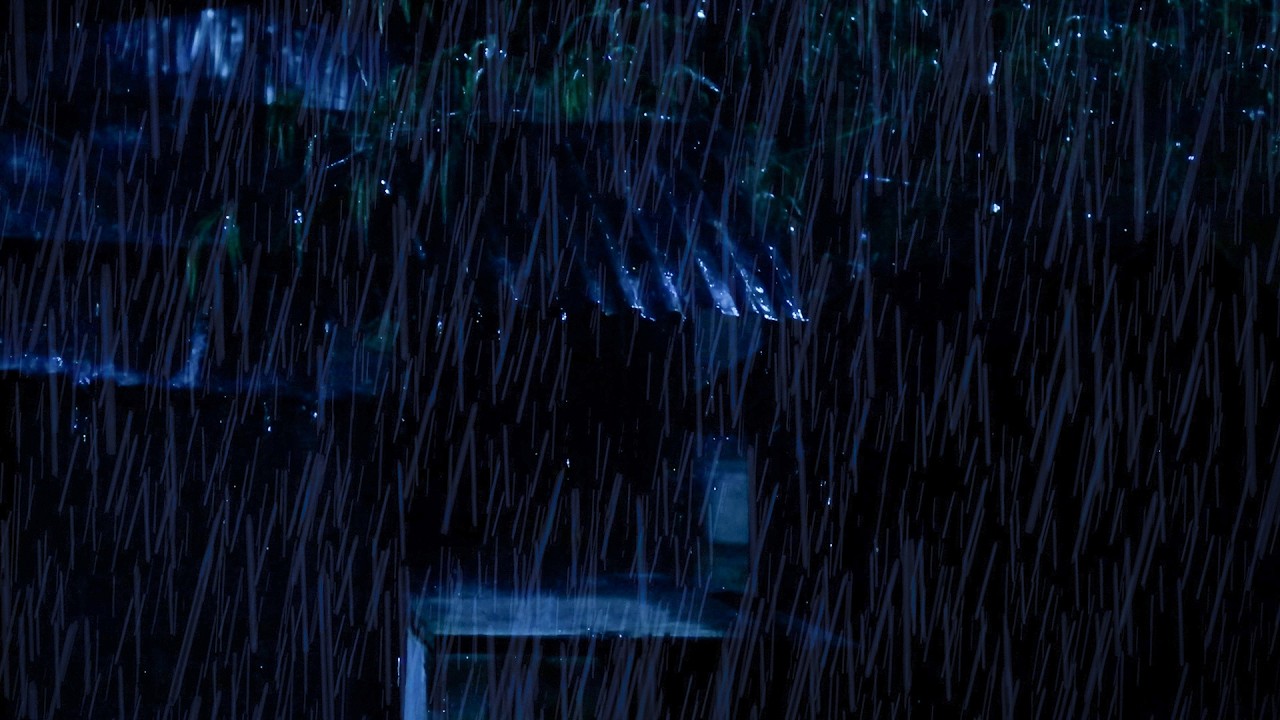 Быстродействующее средство для засыпания после сильного дождя и грома на металлической крыше