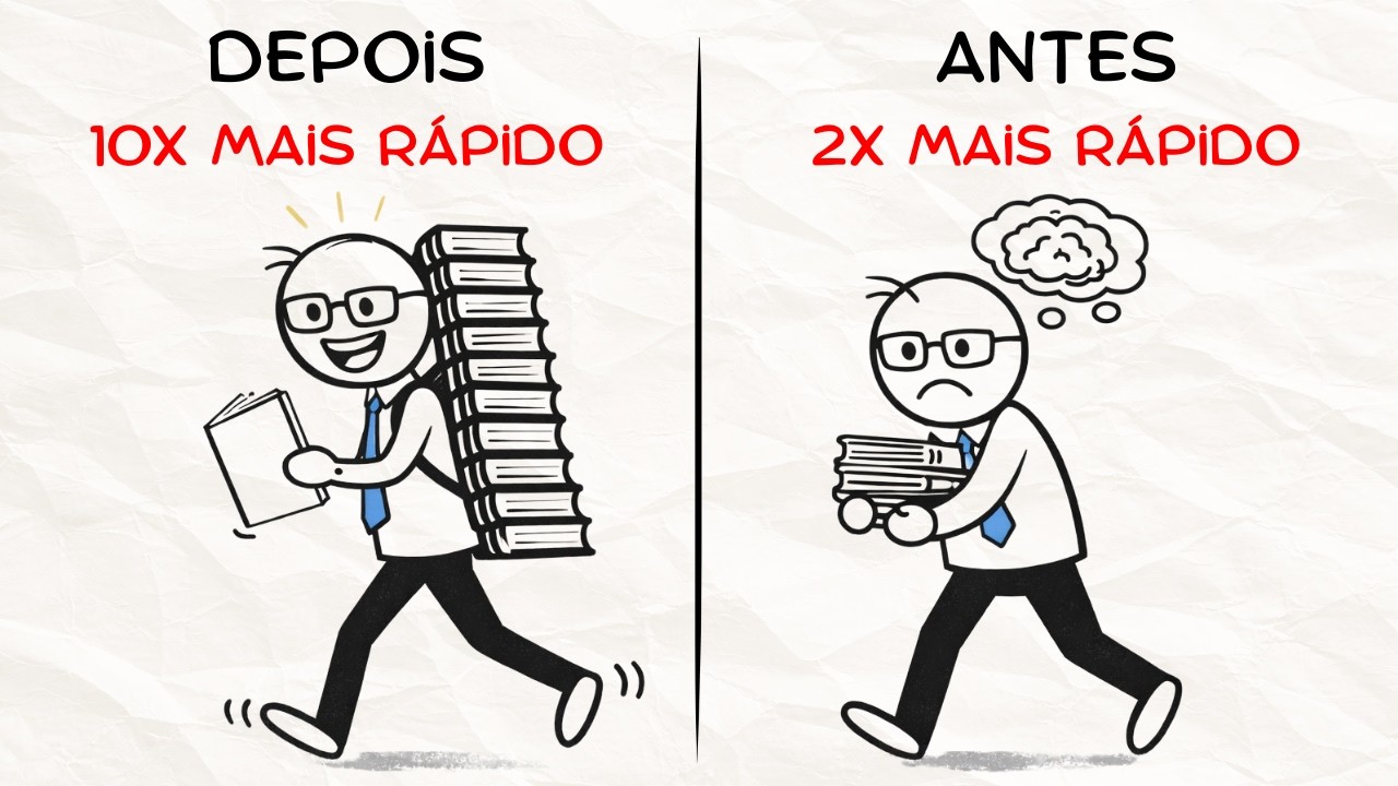 Como estudar tão RÁPIDO que parece ILEGAL (modo fácil)
