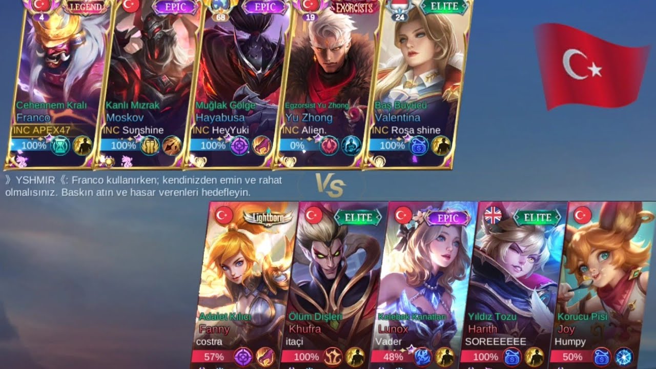 incendio 5 hard Rank / mlbb