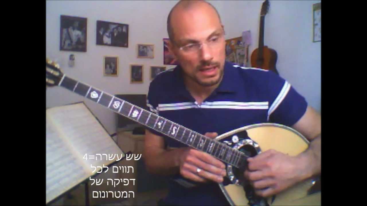 שיעור בוזוקי עם דיוניסיס: תווים, פריטה, גריף 22.03.2012