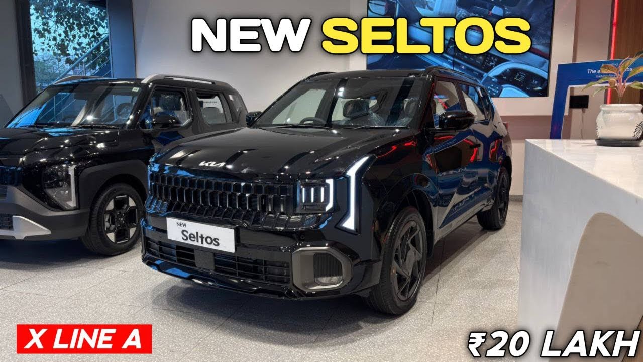 New Kia Seltos X Line A 2026 | FEATURE LOADED TOP MODEL ONLY@19.49 LAKHS | Full Review 😍🔥