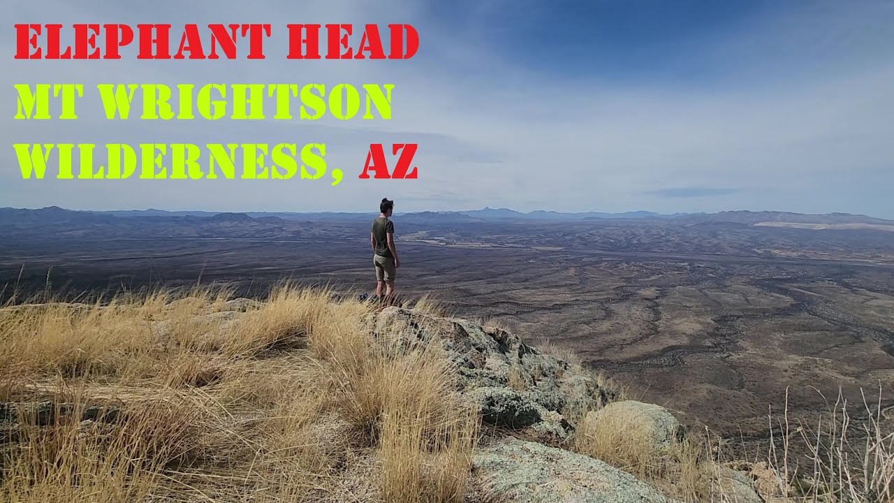 TAMING THE GIANT ELEPHANT! Hiking Elephant Head via East Ridge Trail, Mt Wrightson Wilderness, AZ