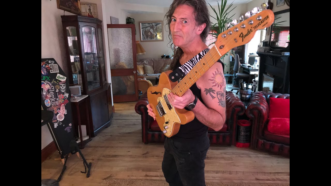 Fender 2004 MIM Thinline Telecaster '72 reissue demo and review