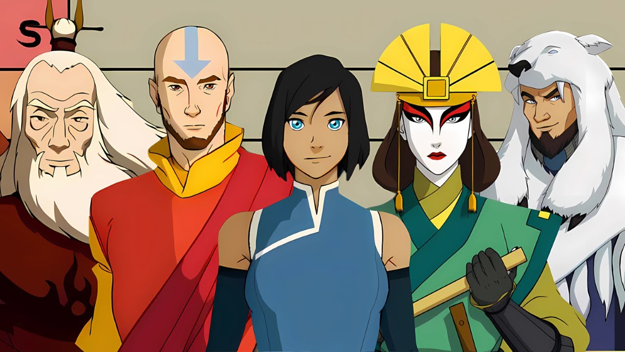 Avatar Tier List 🌊🪨🔥🌪️
