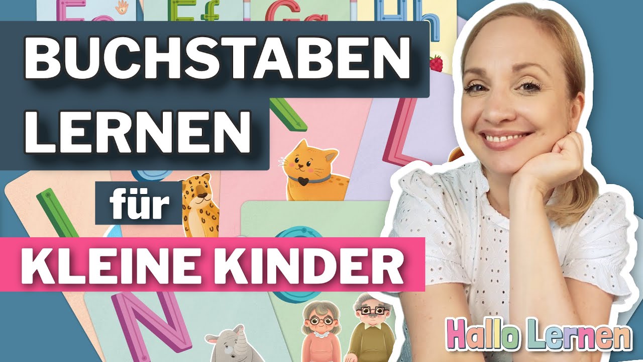 Buchstaben lernen für kleine Kinder