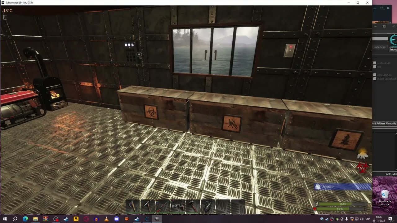 Como usar cheat engine en SUBSISTENCE Alpha 61