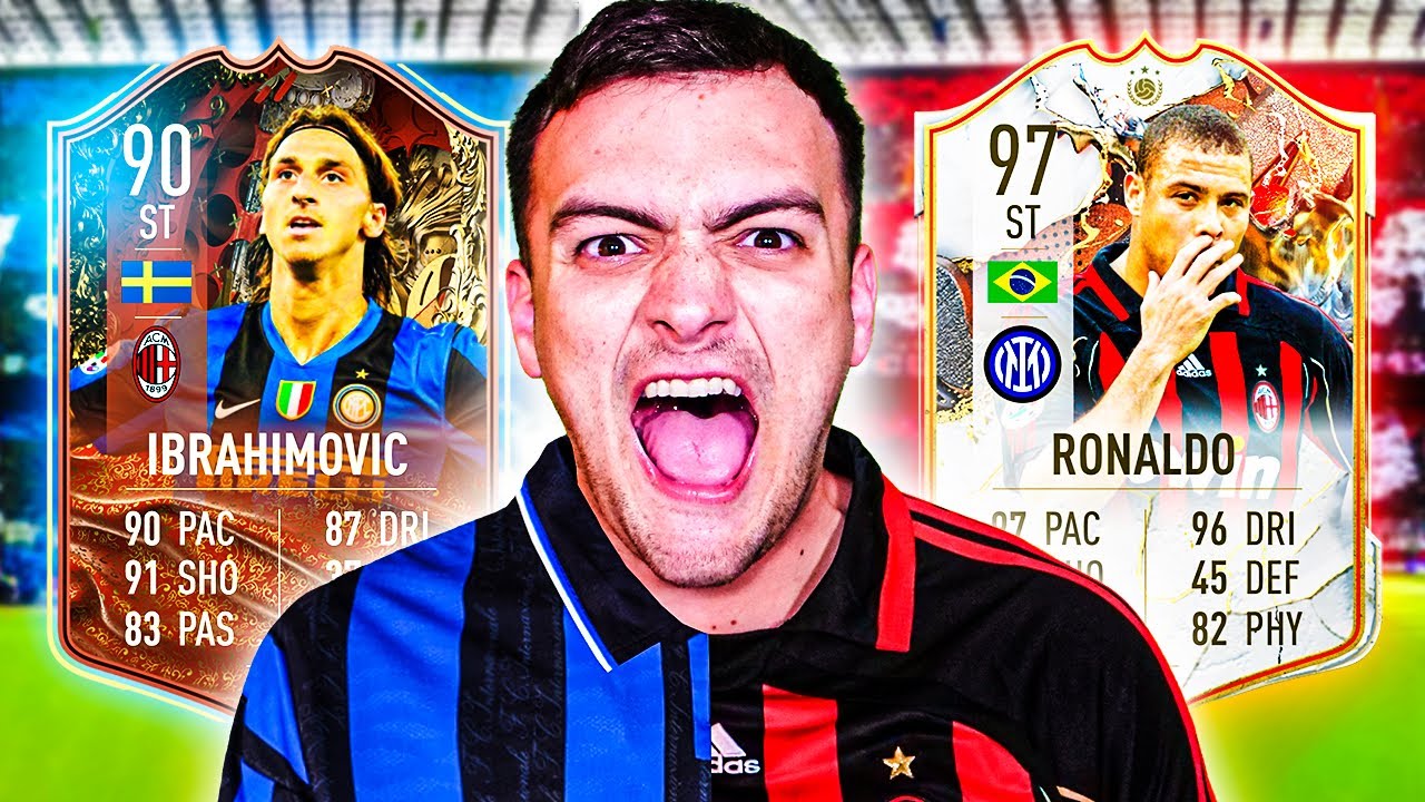 I got 20-0 on FUT CHAMPS w/ MILAN DERBY Past & Present!!