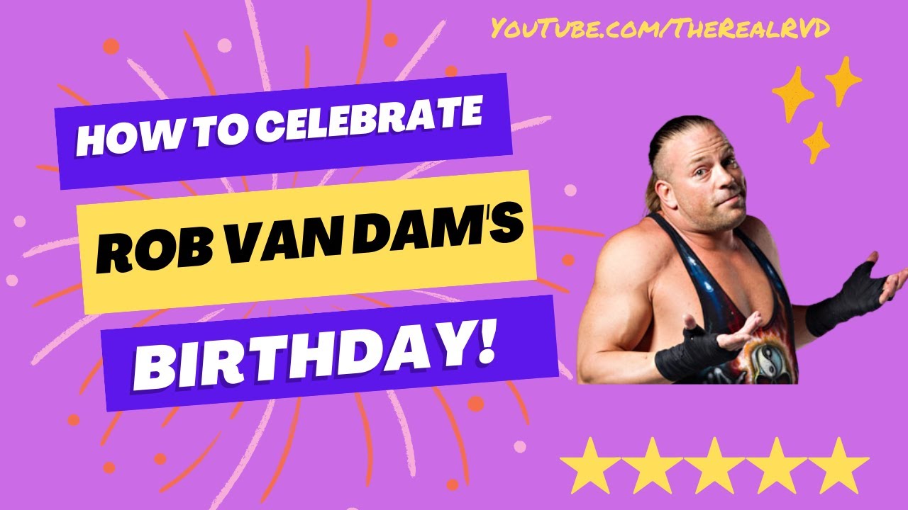 How To Celebrate - Rob Van Dam's Birthday Weekend at ECW Arena