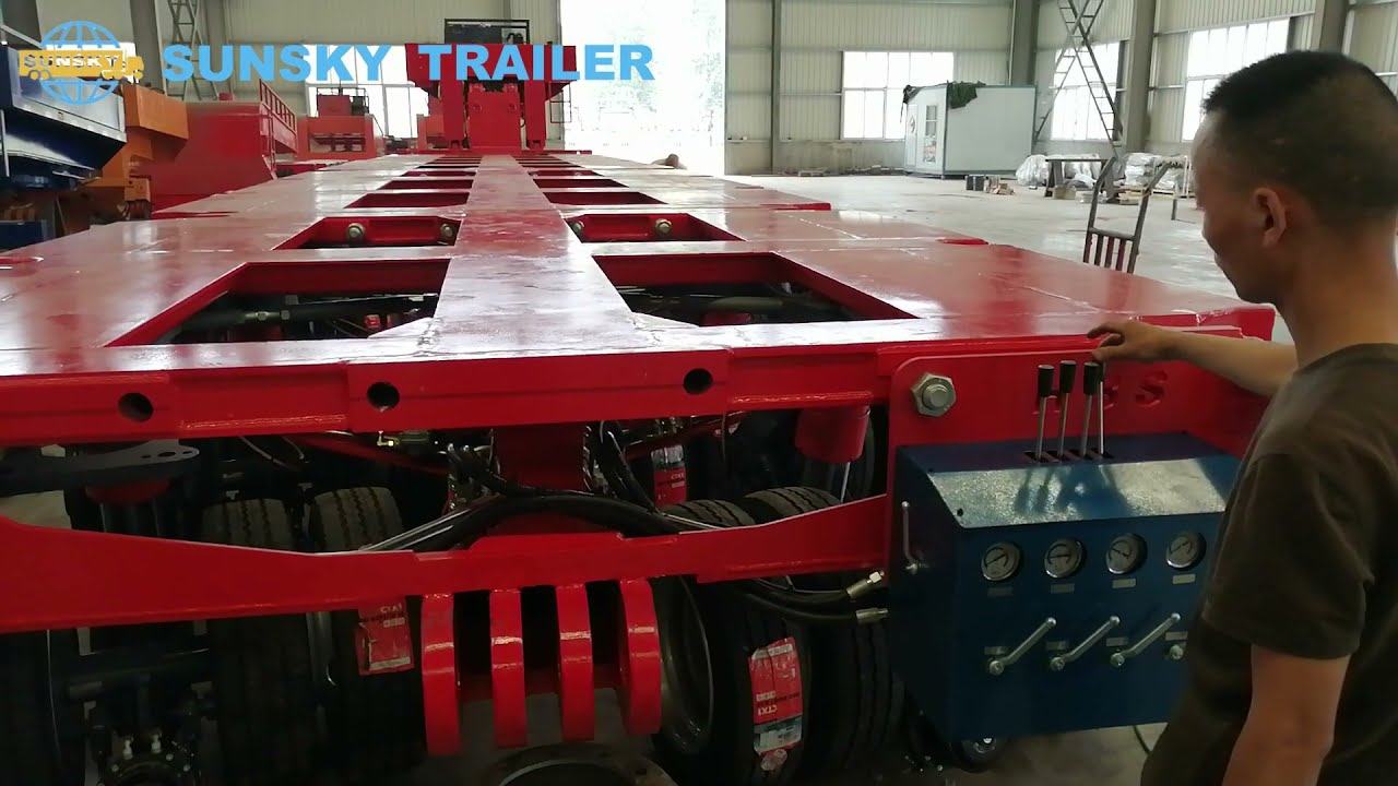 Hydraulic Modular Platform Trailer | Self-propelled Modular Transporter