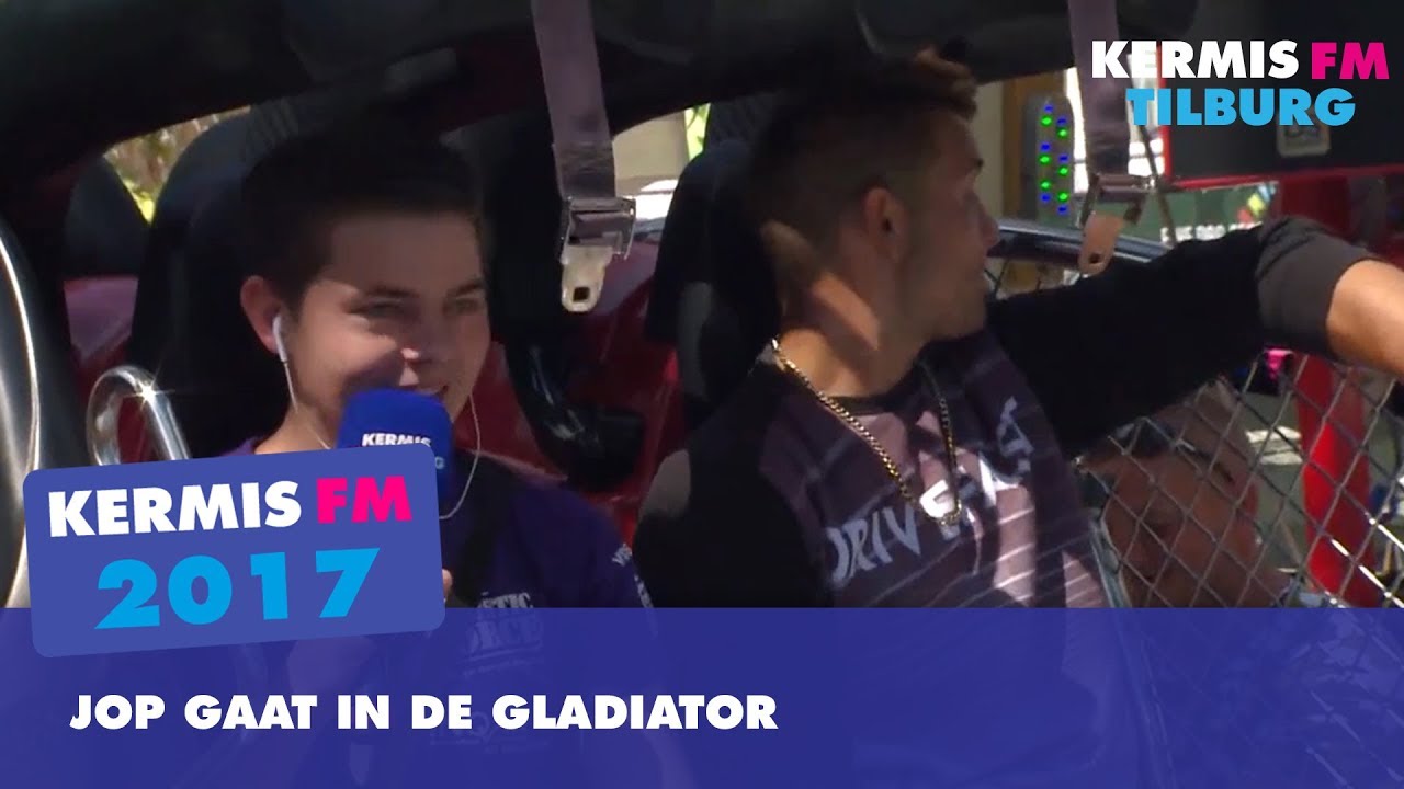 Jop gaat in de Gladiator | Kermis FM 2017
