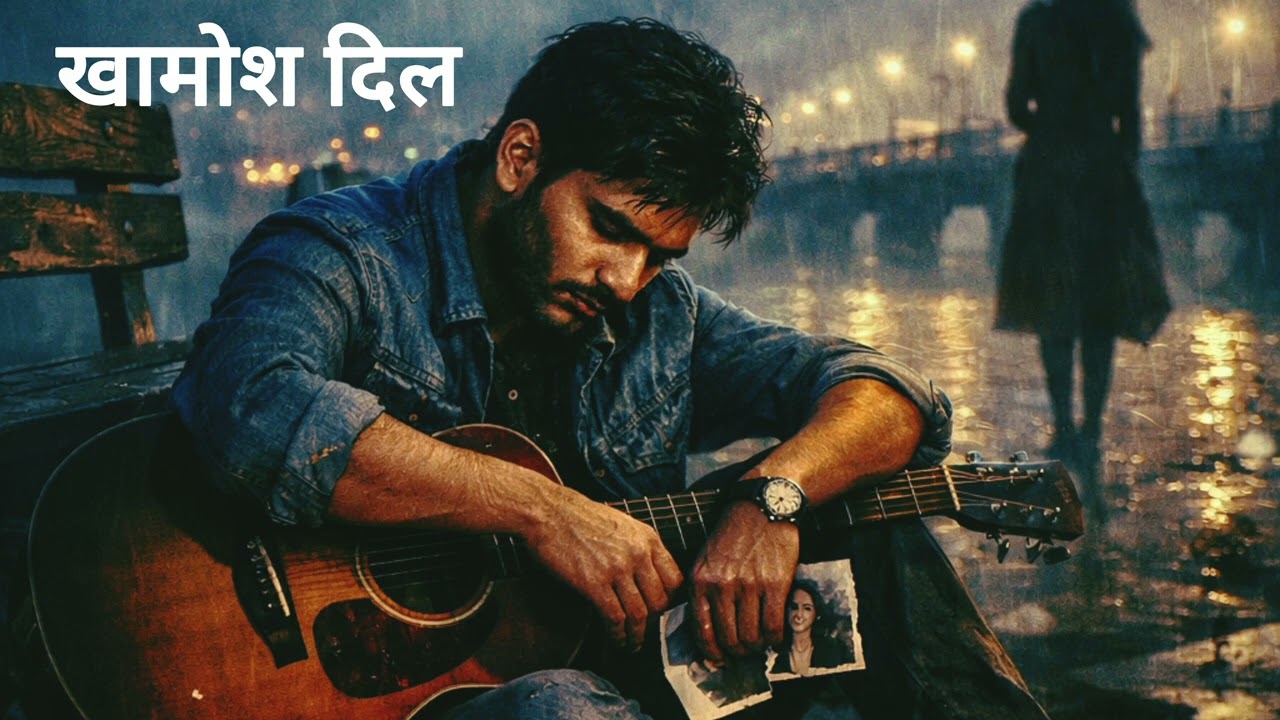 Khamosh Dil | Heart Touching Sad Love Image | Broken Heart Emotional Sad Song Background