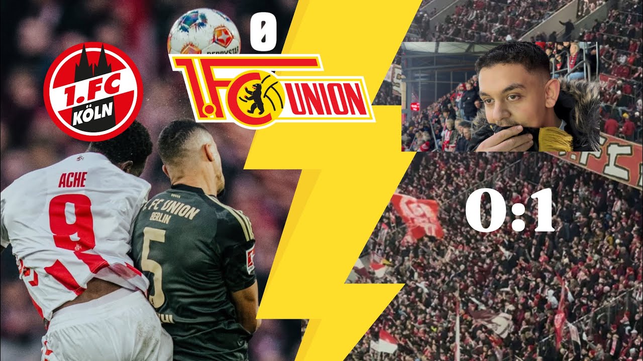 1.FC K&ouml;ln vs. Union Berlin - Stadionvlog 💥 I K&Ouml;LN in der KRISE 🤯 I Merthade