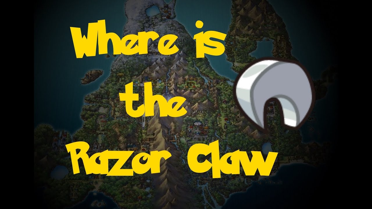 Where Is: The Razor Claw (Pokemon Diamond/Pearl/Platinum)