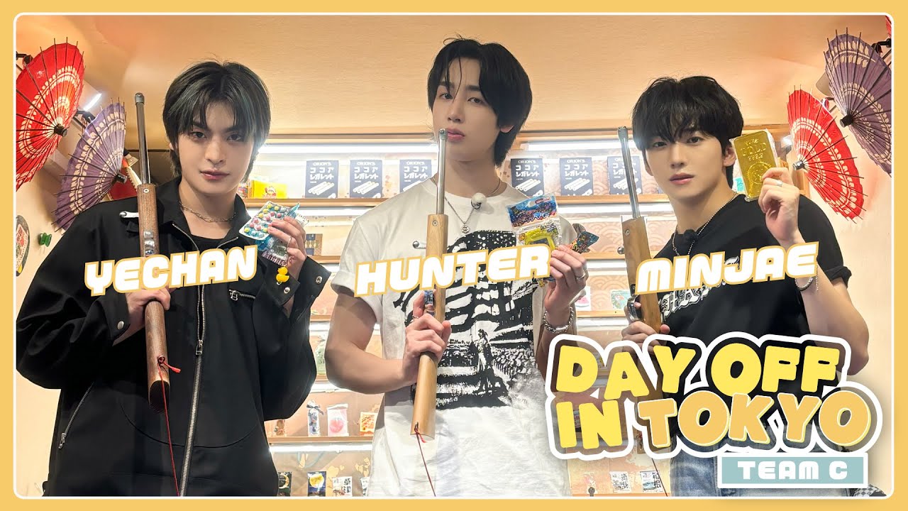 xikers DAY OFF IN TOKYO TEAM C (MINJAE, HUNTER, YECHAN)【WOWOW】
