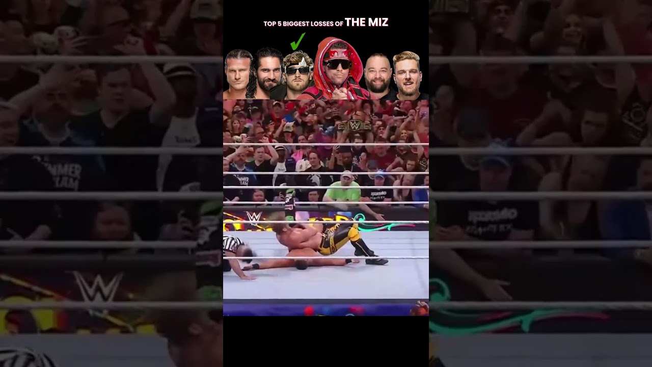 5 największych porażek The Miza #wwe #wwewrestler #themiz