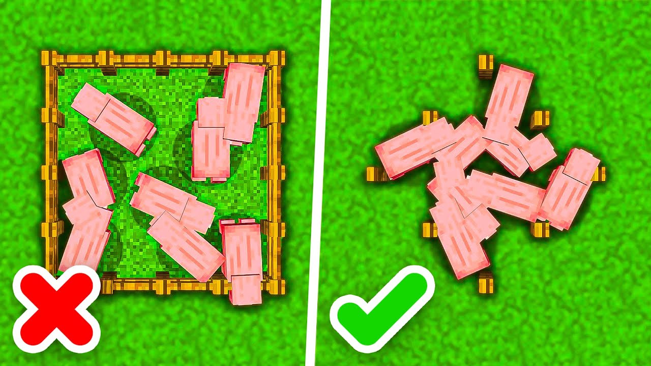 15 Minecraft BAUHACKS für einen ECHTEN ZOO!