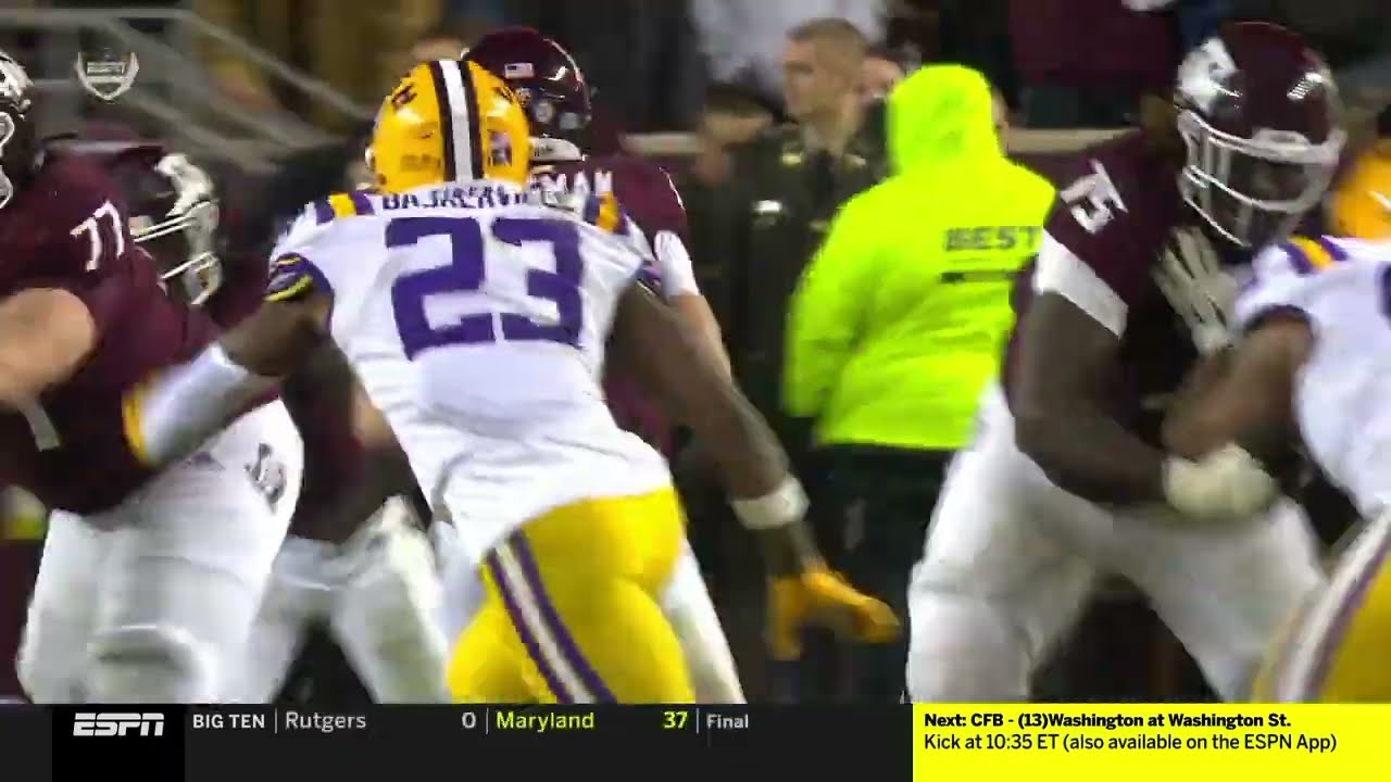 Devon Achane vs LSU