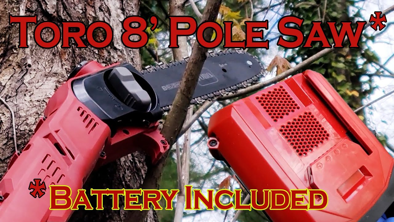 Toro 60 Volt Battery Pole Saw