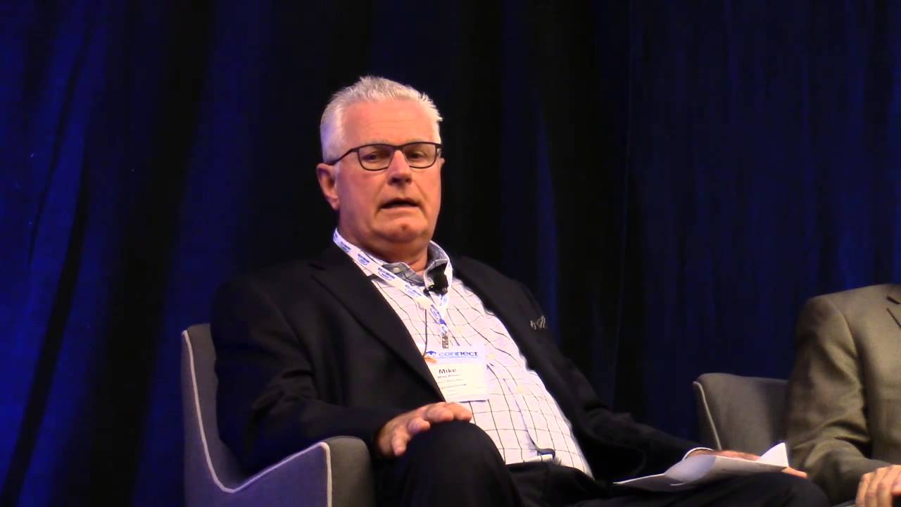 Mike Bissell discusses water conservation at CAA Connect