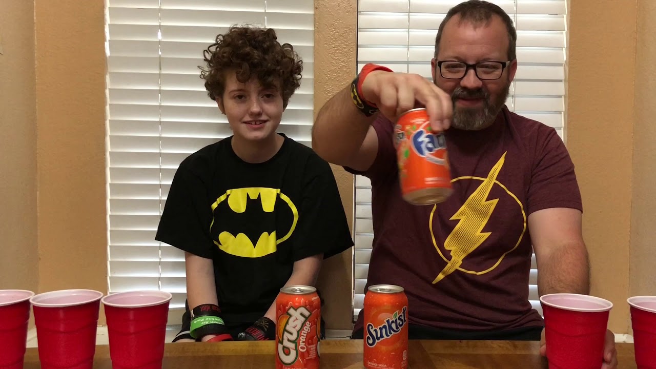 Orange Soda Taste Test