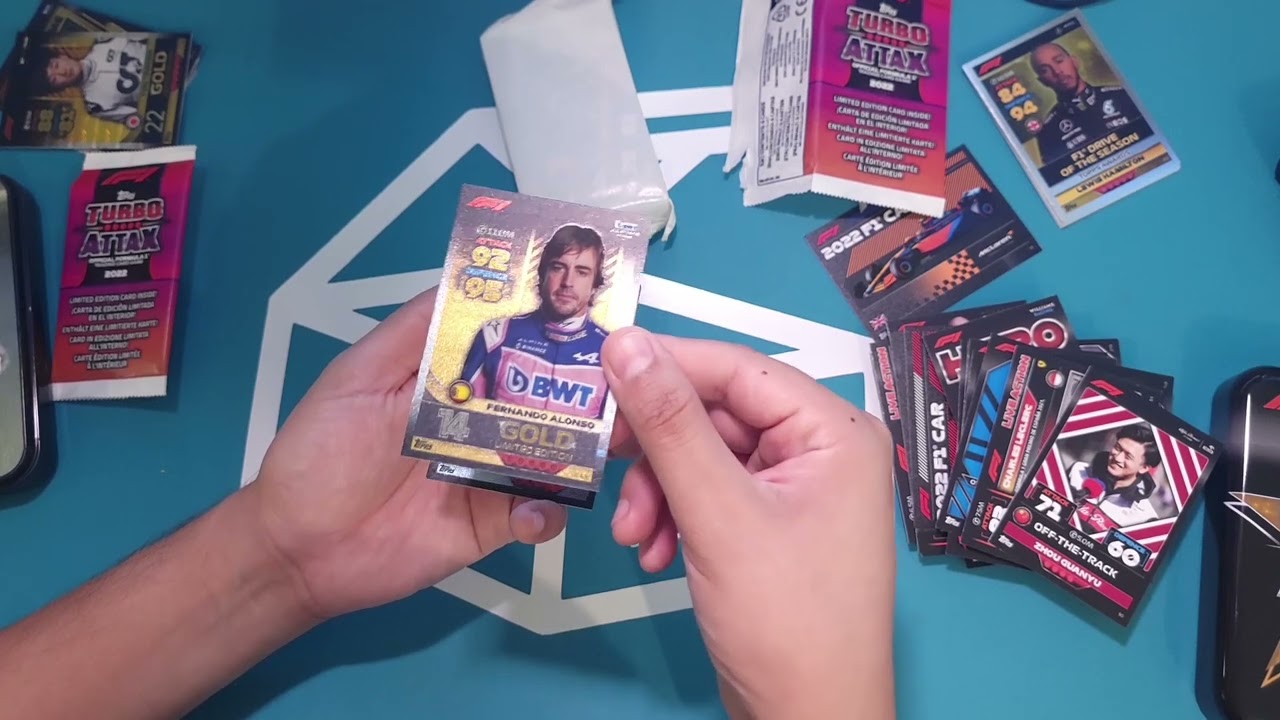 New 2022 Topps Formula 1 cards with Turbo Attax review