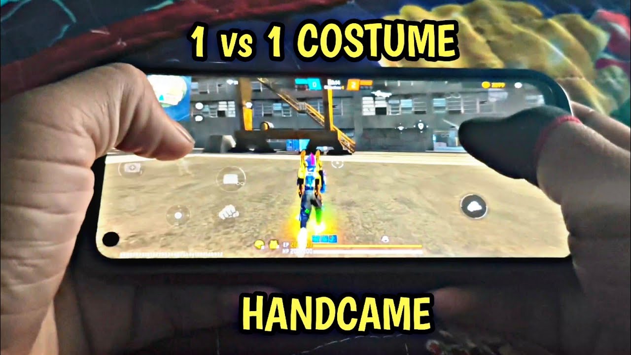 M1887 One Tap Headshot Costume Room ll 2 Finger Handcame ll 