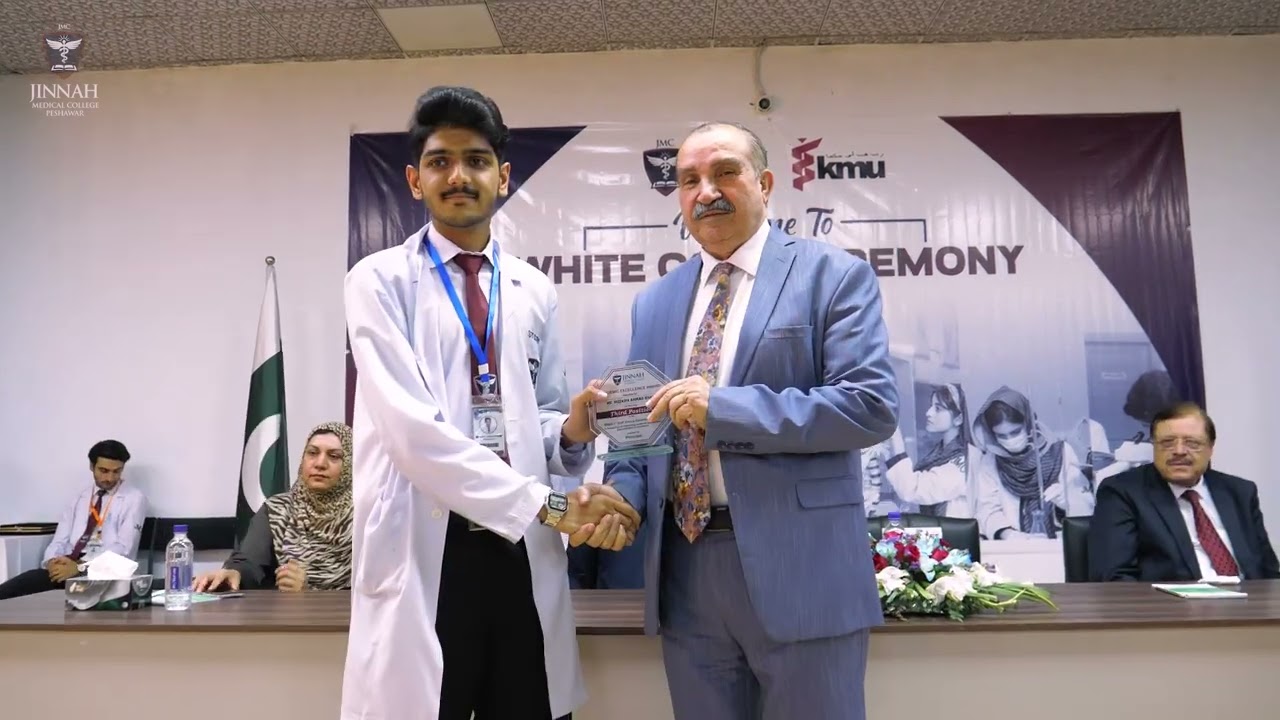 White Coat Ceremony 2025 – Jinnah Medical College, Peshawar