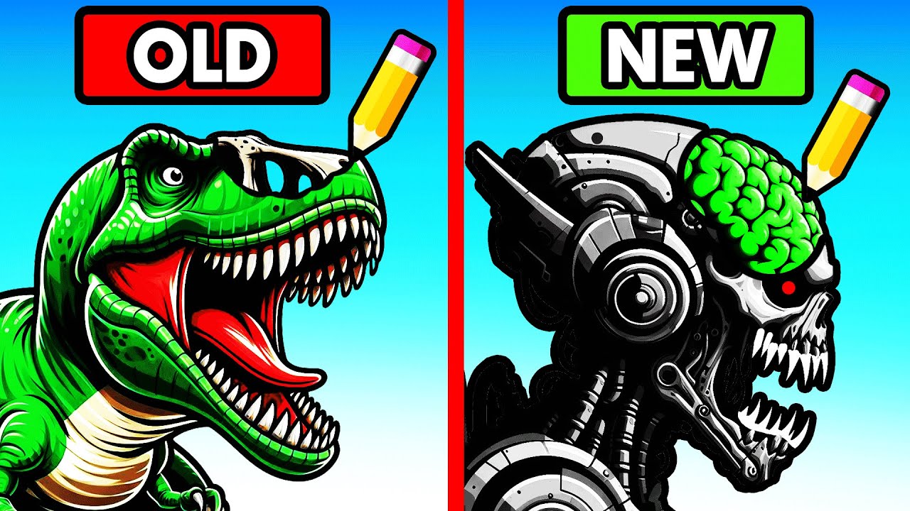 OLD vs NEW DRAWING