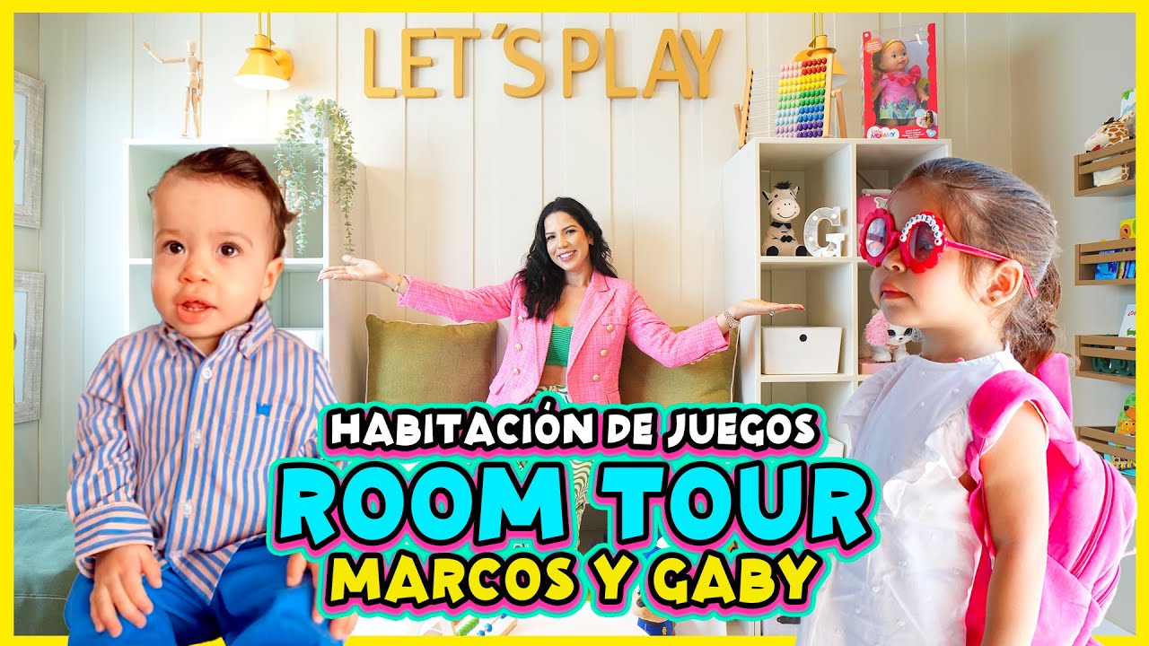 LES MUESTRO EL CUARTO DE JUEGO DE MIS HIJOS 👶🏻 👧🏼  - ROOM TOUR - 🎨#Playroom #roomtour