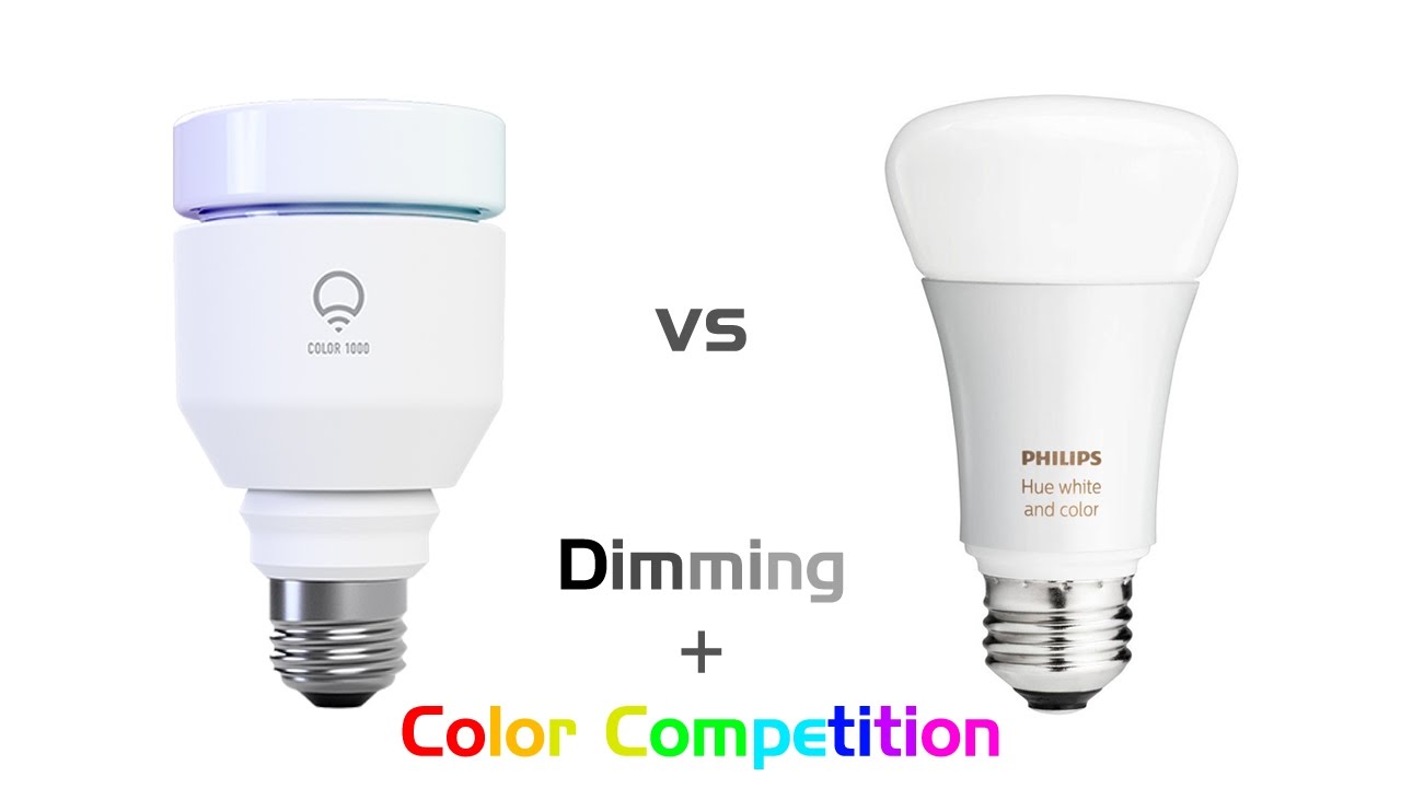 LIFX Color 1000 vs Philips Hue 3rd Gen (2016)