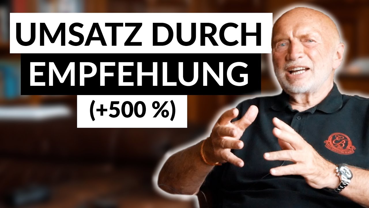Von JEDEM Kunden 5 Empfehlungen bekommen!