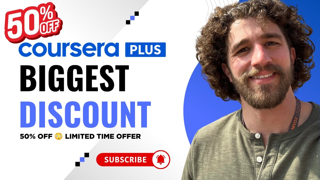 Coursera Plus Sale 2026 🔥 Biggest Discount of the Year [50% Off]
