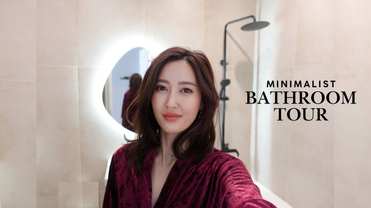 MINIMALIST BATHROOM TOUR