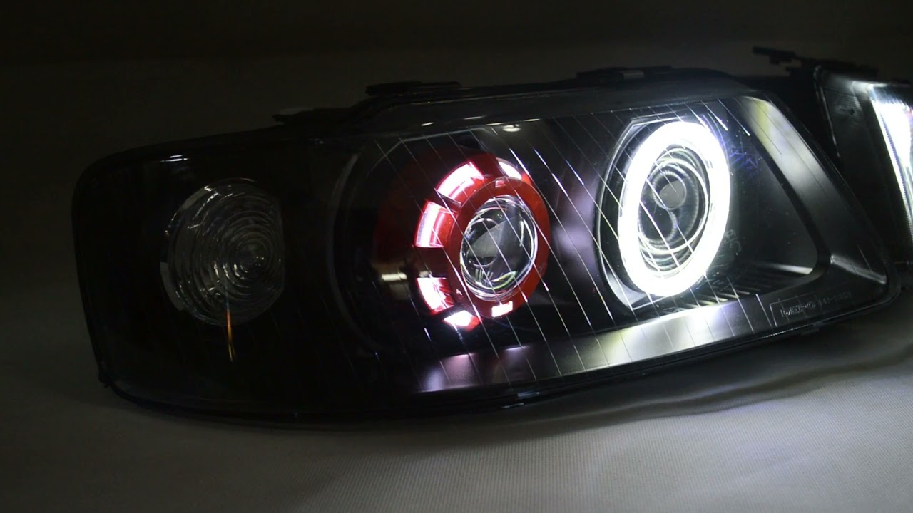 [AUDIA3 8L] Double Angel Eye Mini Projector Retrofit