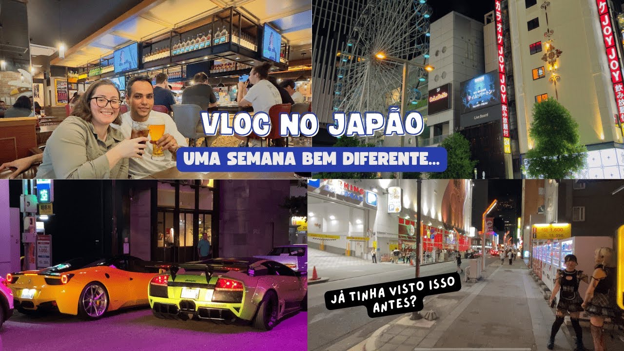 Vlog no Japão - Uma semana bem diferente... #jp #brasileiro #japão
