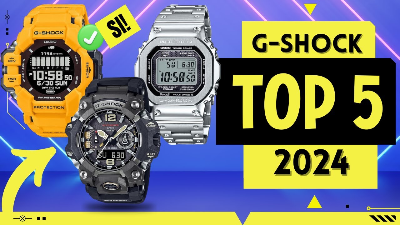 Mejores 5 Relojes Casio G-Shock 2025 🔥&nbsp;Precio, Originales, Deportivo, Militar...Todo!