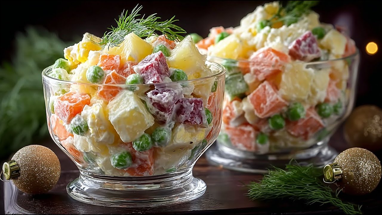 Самый вкусный салат Оливье - в чем главный секрет...? 👀