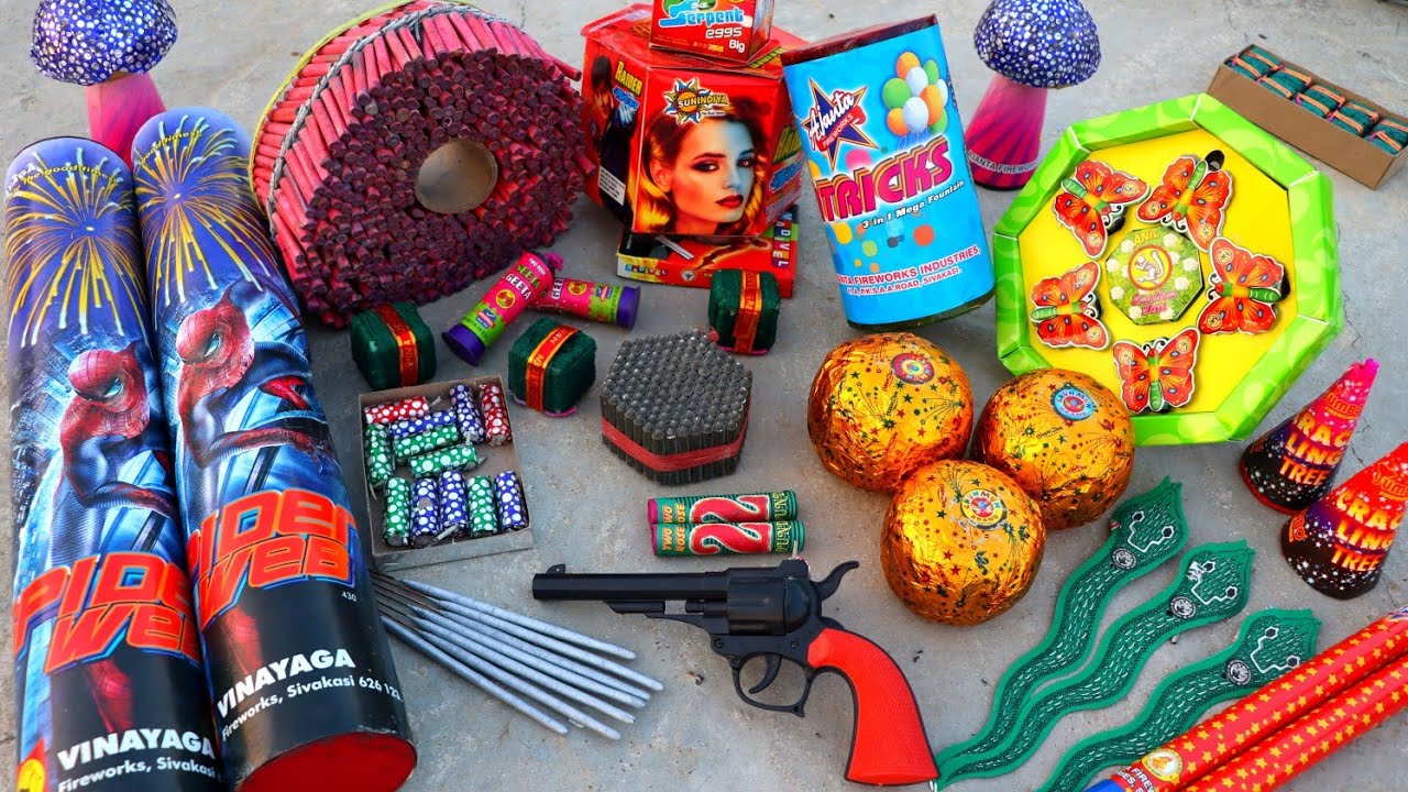 रात में चलाए सारे पटाखे | Diwali fireworks testing 2021 | 2021 fireworks testing with Malinga