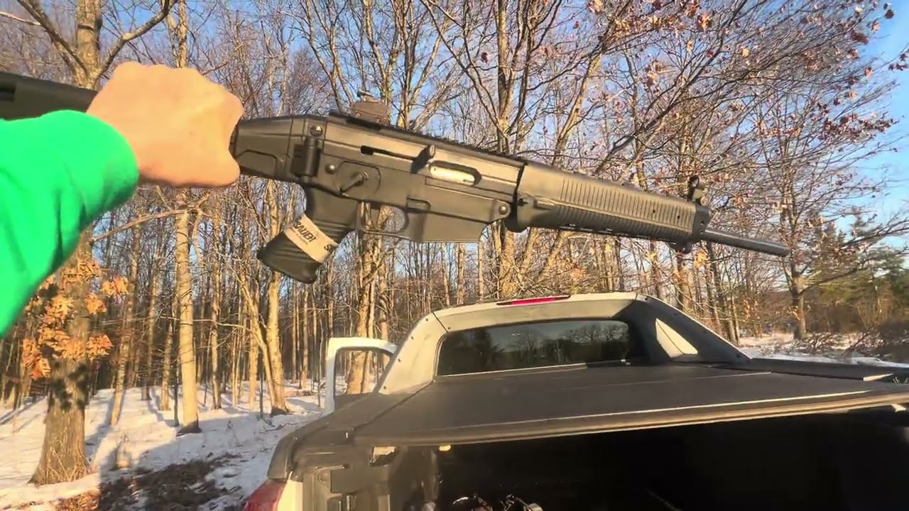Сравнение винтовок Ruger 10-22 и Sig 522 калибра .22LR с глушителями CCI Quiets 💥🤫 #тест #cci #vs