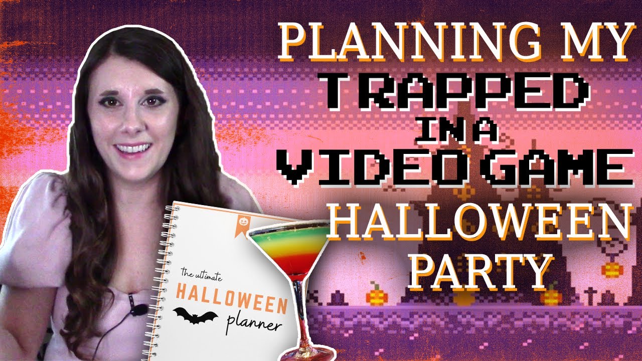 Planning My Video Game Themed Halloween Party 2023