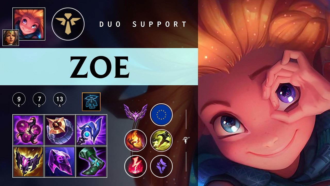 Zoe Support vs Sylas - EUW Master Patch 26.05