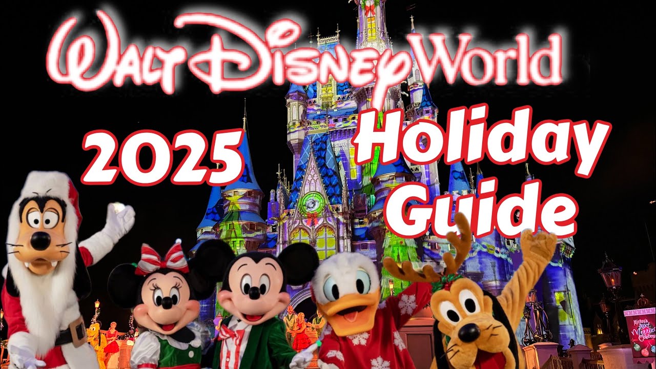 Путеводитель по праздникам в Disney World 2025 | Рождество в Walt Disney World