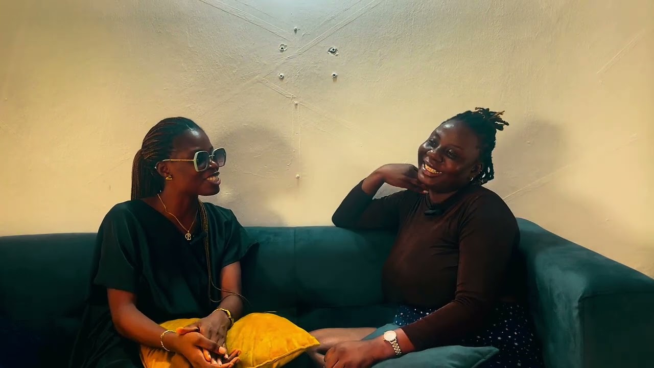 On the couch with Bukola