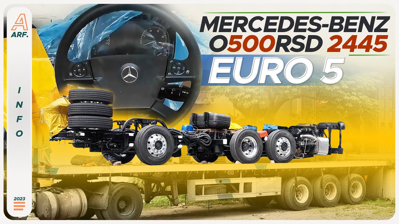 Sasis Mercedes Benz O500RSD 2445 EURO 5 Mulai Nampak !! PO Ini Kah Pengguna Pertamanya ??
