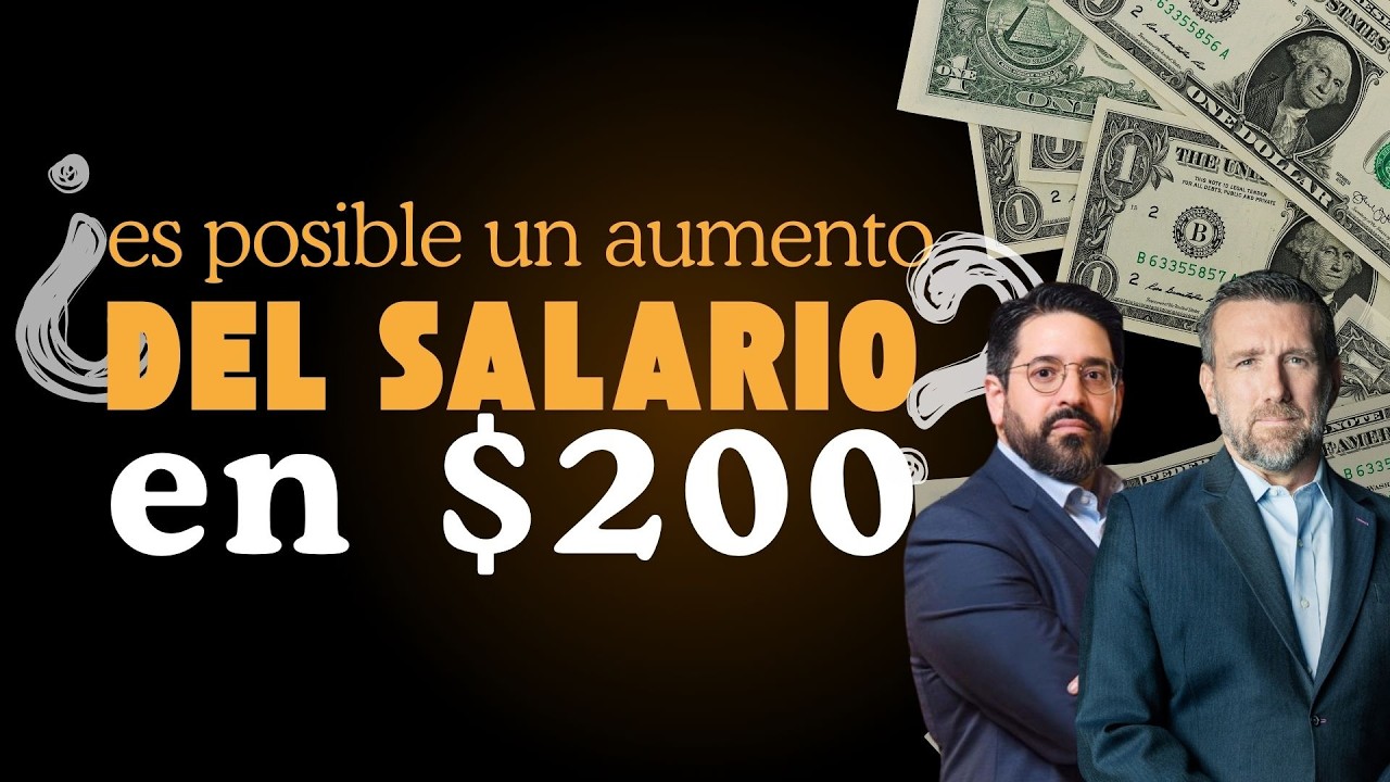¿Es posible un salario mínimo de $200? Agenda Económica con Asdrúbal Oliveros y Román Lozinski