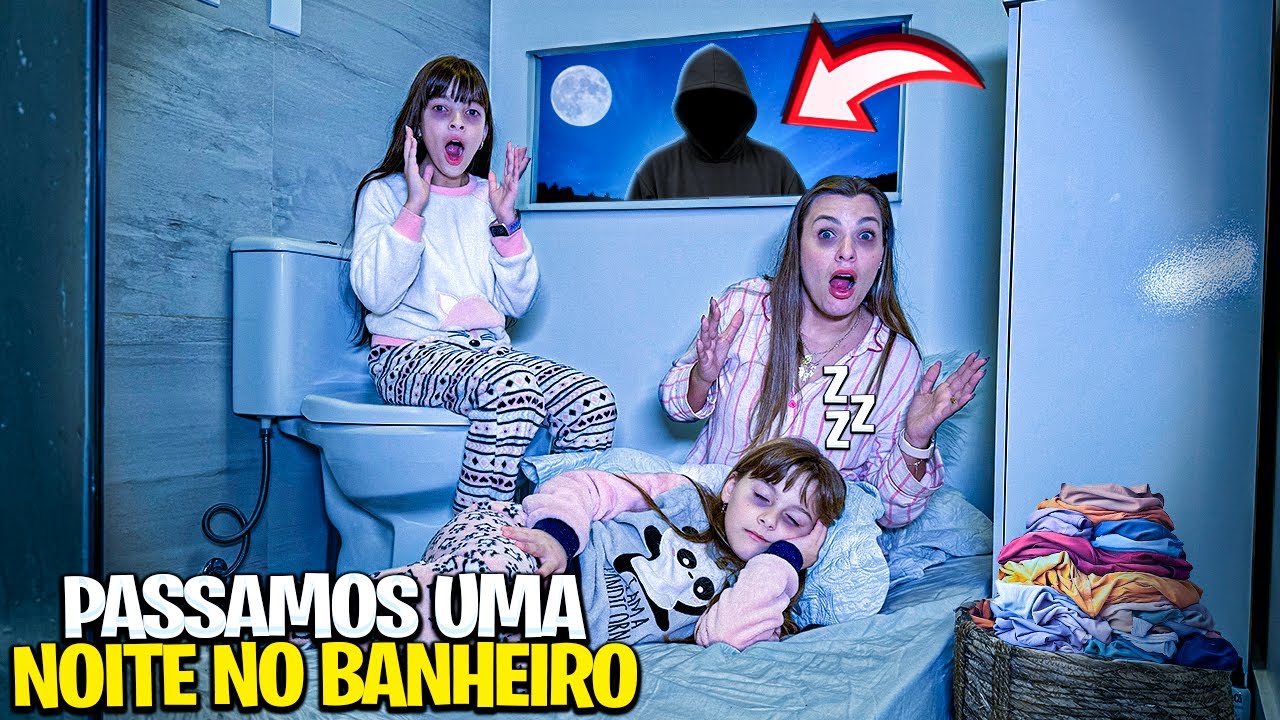 PASSAMOS A NOITE NO BANHEIRO E COISAS ESTRANHAS ACONTECERAM